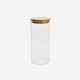 thumbnail image 1 of Frasco Vidrio Tapa Madera 27 Cm, 1 of 3