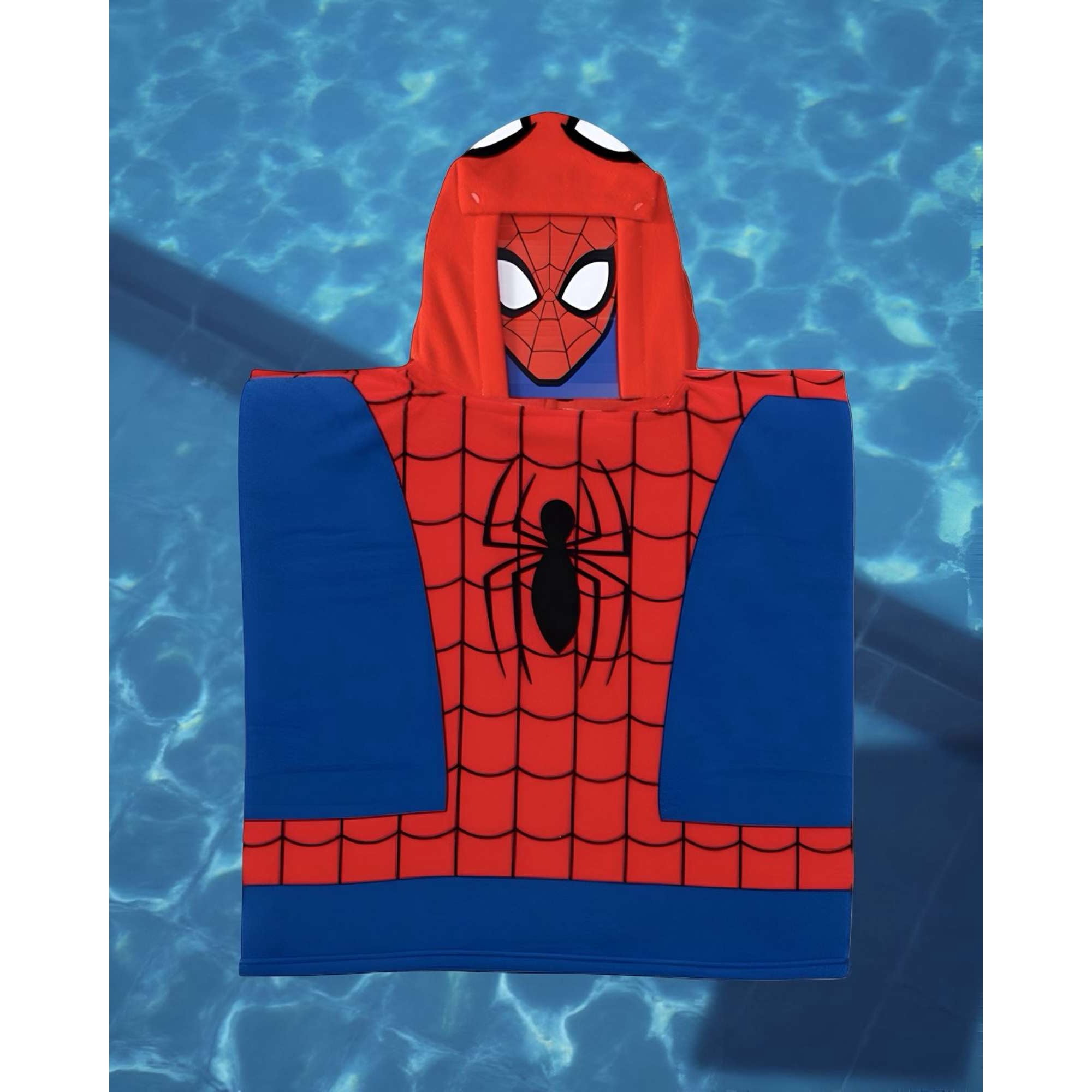 Mashini - Toalla Capucha Playa O Piscina Niño Niña Spiderman