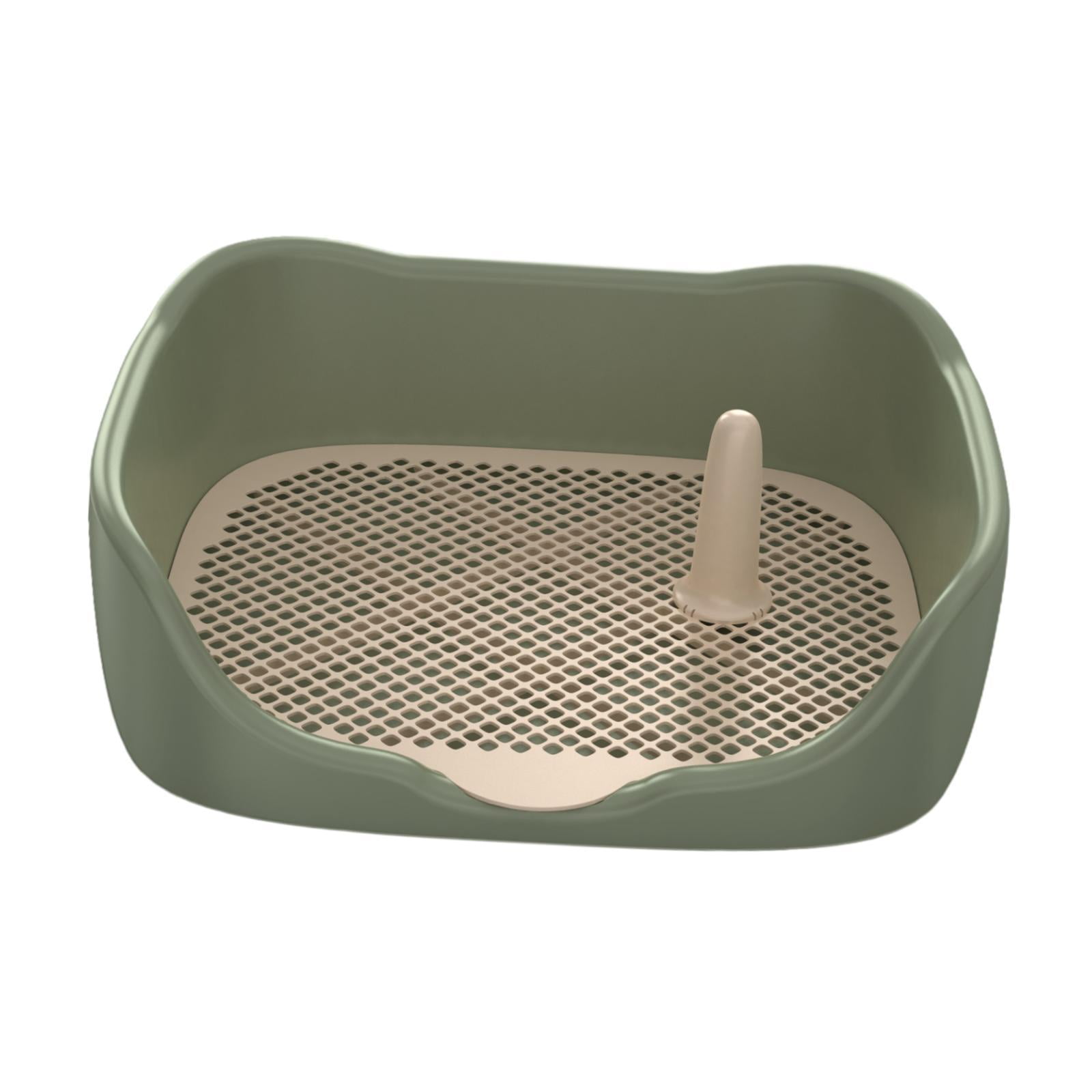 Inodoro Para Perros Inodoro Para Mascotas Bandeja Para Orinal De Interior Bandeja Para Orinal De Entrenamiento Para Cachorros De Interior Verde Grande