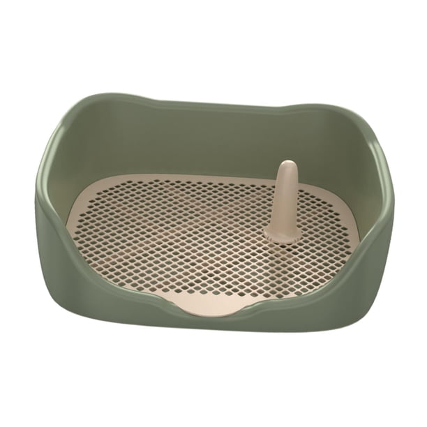 Inodoro Para Perros Inodoro Para Mascotas Bandeja Para Orinal De Interior Bandeja Para Orinal De Entrenamiento Para Cachorros De Interior Verde Grande