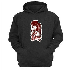 Genérico - Poleron Canguro Amy Winehouse Gris Oscuro Talla Xs Unisex