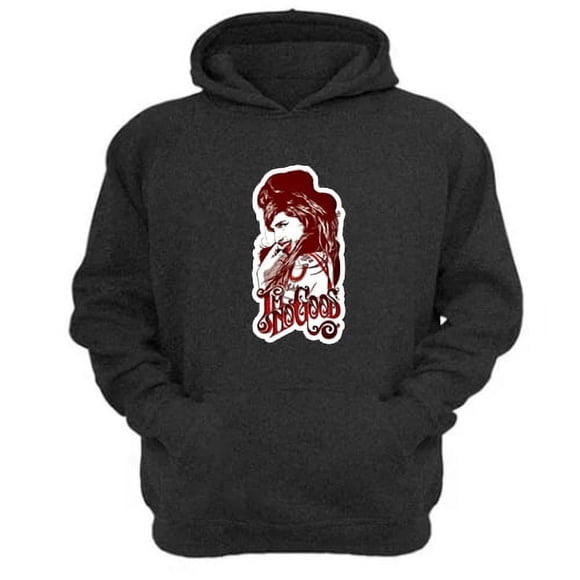 Polerón Canguro Amy Winehouse Gris Oscuro Talla Xl Unisex