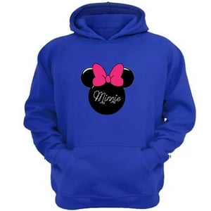 Genérico - Polerón Canguro Ratoncita M. Azul Talla M Unisex