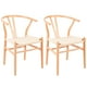 thumbnail image 1 of Pack 2 Sillas Comedor Novahus Wishbone Natural Beige, 1 of 8