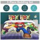 thumbnail image 5 of Super Mario 3-Piece Comforter Set for Bedroom Super Mario Bedding Set for Kids Adults Soft Microfiber Duvet Cover Set with Zipper Closure, 5 of 5