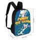 thumbnail image 2 of Pinky y Cerebro-theme Backpack, Campus style schoolbag Bookbag with Adjustable Shoulder Straps And Large Zip Compartment, Unisex Travel Bags., 2 of 6