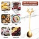 thumbnail image 4 of cucharas navideñas, vajilla navideña, cucharas para mezclar café, té, sopa, postre, pastel, helado., 4 of 6