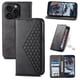 thumbnail image 1 of Funda Flip FOXDOCK para iPhone 15 Pro , Estilo Billetera con Diseño Rombo, Correa de Mano y Soporte, Uso Diario, 1 of 6