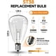 thumbnail image 2 of Bombilla incandescente ST38 Konictom 7W 2200K C7 E12 Pack 10, 2 of 3
