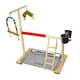 thumbnail image 4 of Soporte De Percha De Loro Para Mascotas, Ligero De Madera Para Entrenamiento De Cacatúa, Escalada, 4 of 6
