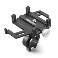 Soporte De Aluminio Para Celular Para Bicicleta Y Moto Rockbros 699