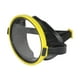 thumbnail image 1 of Máscara De Buceo Libre Ovalada Para Niños Y Jóvenes Antivaho Máscaras De Natación De Una Sola Lente Amarillo, 1 of 3
