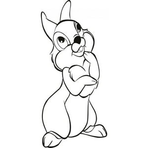 Rienda Libre Graphics - Decomural Thumper Rabbit Bambi Ws-18319