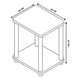 thumbnail image 2 of Mesa Centro Minimalista Madera Sala Estar Auxilia, 2 of 3