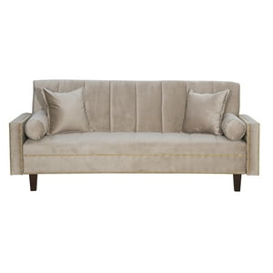Black Factory - Futon Sofa Cama Golden Beige