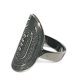 thumbnail image 2 of Anillo de plata 925 envejecido; talla 9 USA - talla 20 española, 2 of 2