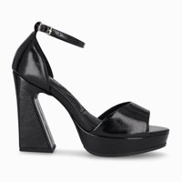 Sandalia Mujer Negro/Charol Cristine 319 Piccadilly