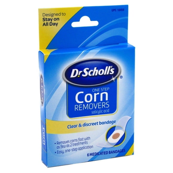 Remolvedor de maíz Dr. Scholls One Step de máxima resistencia, 6 unidades