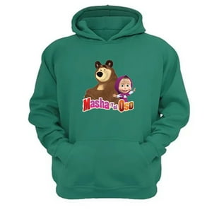 Genérico - Polerón Canguro Macha Verde Aguamarina Talla Xl Unisex