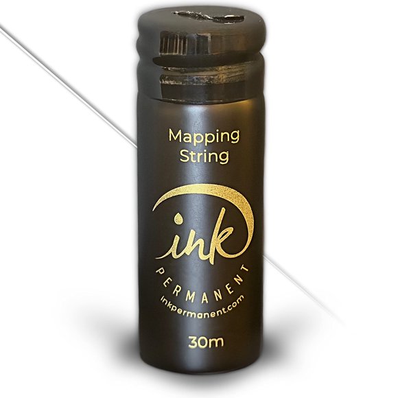 Hilo para Mapeo de Cejas Ink Permanent Negro 30 m