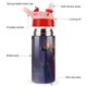 thumbnail image 3 of Mérida (Valiente)Botella de Agua con Tapa Pop Top de Un Toque, Acero Inoxidable, a Prueba de Fugas, para Deportes, Botella Infantil rosa 12 oz, 3 of 6