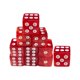 thumbnail image 1 of Dados De Juego De 10x0,6 Pulgadas, Material Didáctico Para Juegos De Mesa, Juegos De Rol, Ense?anza De Matemáticas, Rojo Y Blanco, 1 of 3