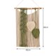 thumbnail image 2 of Xiao Hua Tapiz Tejido, Decoración de Pared de Estilo Bohemio chic, Adecuada para Restaurantes, Comedores, Hermosos Dormitorios, Apartamentos, Verde, 1 Pieza, 2 of 4