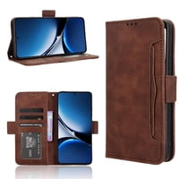 Funda Tipo Billetera Foxdock Para Xiaomi Poco X7 Pro 5G/Redmi Turbo 4 5G – Tapa Flip Con Tarjetero