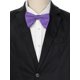 thumbnail image 4 of INSPIRE CHIC Pajarita Clásica de Satén de Color Sólido para Traje Formal de Hombre Púrpura, 4 of 4