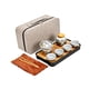 thumbnail image 2 of Juego De Té Portátil De Viaje Con Bandeja Con Clip, Ideal Para El Hogar, La Oficina Y Fiestas., 2 of 5
