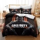 thumbnail image 1 of Call Of Duty Black Ops III Quilt Duvet Cover Set Queen Bed Linen Super 3-Piece Bedding Set, 1 of 5