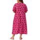 thumbnail image 4 of Agnes Orinda Camisones de Talla Grande para Mujer con Volantes Cómodos Camisón 4X Rosa Fucsia, 4 of 8