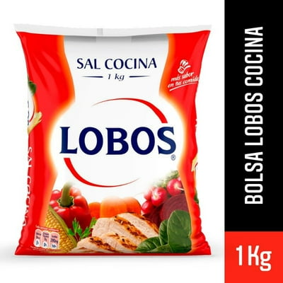 Sal Cocina Bolsa 1 Kg Lobos