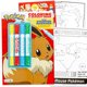 thumbnail image 2 of Set de libros para colorear Pokémon Pikachu con sellos, cartas y más, 2 of 7