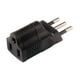 thumbnail image 2 of Adaptador Enchufe Americano A Nacional 110v - 220v negro, 2 of 3