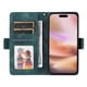 thumbnail image 5 of Carcasa FOXDOCK iPhone 16 Plus de cuero PU, diseño acolchado clásico, protección contra caídas y rayones, 5 of 5