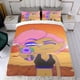 thumbnail image 4 of Princesa del Espacio Lésbica Conjunto de sábanas temático, trío de piezas, cómodo y amigable con la piel, diseño único, regalo de decoración para el hogar para familiares, amigos y fans,173cm *218cm, 4 of 6