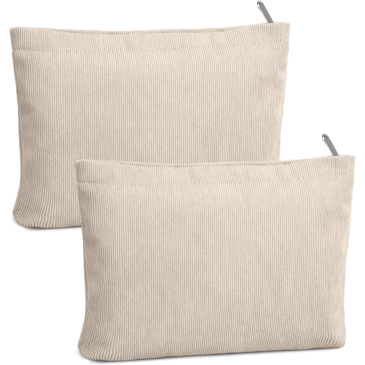 Neceser Fitdon Set 2 Corduroy Beige 26x18x4cm Mujer