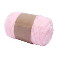 Magideal - Hilo Grueso Y Grueso, Hilo Tubular Jumbo, Brazo De Relleno, De Hilo De Punto, Hilo Suave Y Voluminoso, Hilo De Peso Para Hacer Alfombras, , Rosa Claro