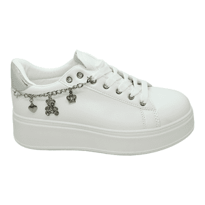 Zapatillas Urbanas Weide Blanco/Plateado Mujer | Zw15 - Talla 40