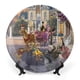 thumbnail image 1 of Los Aristogatos Plato decorativo de porcelana fina (bone china), plato decorativo de cerámica para hogar, oficina, soporte de pared, platos decorativos para dormitorio - 6 pulgadas (15 cm), 1 of 6