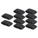 thumbnail image 3 of 10x Correa Elástica Para Sujetar Correas, Banda De Retención Para Pantalones, Cinturón, Trabillas De Nailon Para Cinturón, Color Negro, 3 of 5
