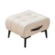 thumbnail image 5 of Reposapiés Elegante Y Cómodo Taburete Para El Hogar, Dormitorio Infantil, Color Blanco, 5 of 5
