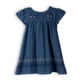 thumbnail image 1 of Vestido Bebé Niña Azul Pillin, 1 of 3