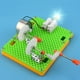 thumbnail image 2 of diy generador de manivela de mano montar modelo cabritos estudiante de ciencia del juguete educativo, 2 of 3