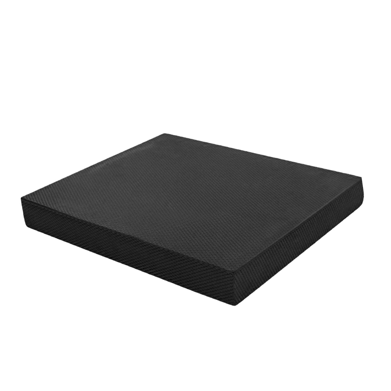 Ioensy - Esterilla De Yoga Antideslizante De Tpe Para Ejercicios De Equilibrio, Pilates, Gimnasio En Casa, Color Negro