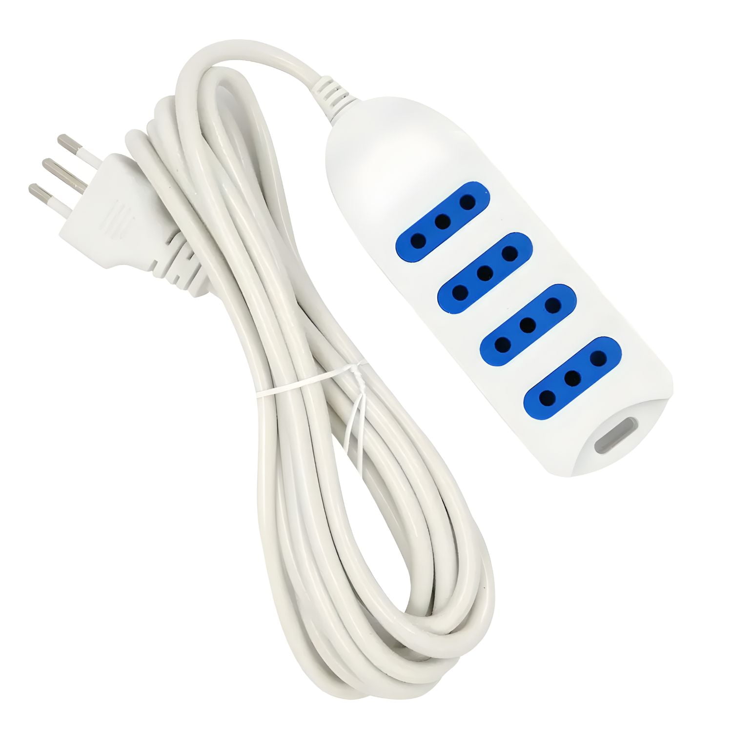 Dblue - Alargador Electrico 4 Enchufes 5m Sec Blanco - Ps
