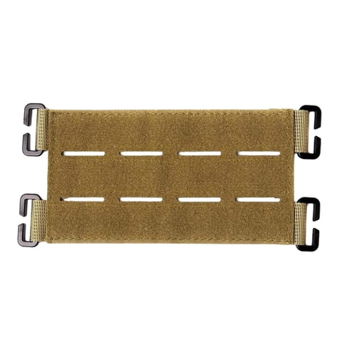 Ioensy - Molle Patch Panel Molle System Attachment Patch Holder Para Bolsa Chaleco Mochila Marrón