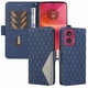 thumbnail image 2 of Funda Cartera para Motorola Edge 50 Fusion 5G con Tarjetero Soporte y Correa Azul, 2 of 6