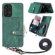 thumbnail image 1 of Funda Tipo Cartera con Correa Cruzada para Samsung Galaxy A53 Protección Contra Golpes Verde, 1 of 6